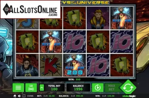 Scatter. Monkeys of the Universe from StakeLogic