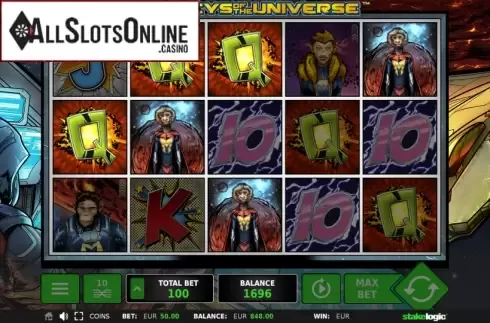 Win. Monkeys of the Universe from StakeLogic