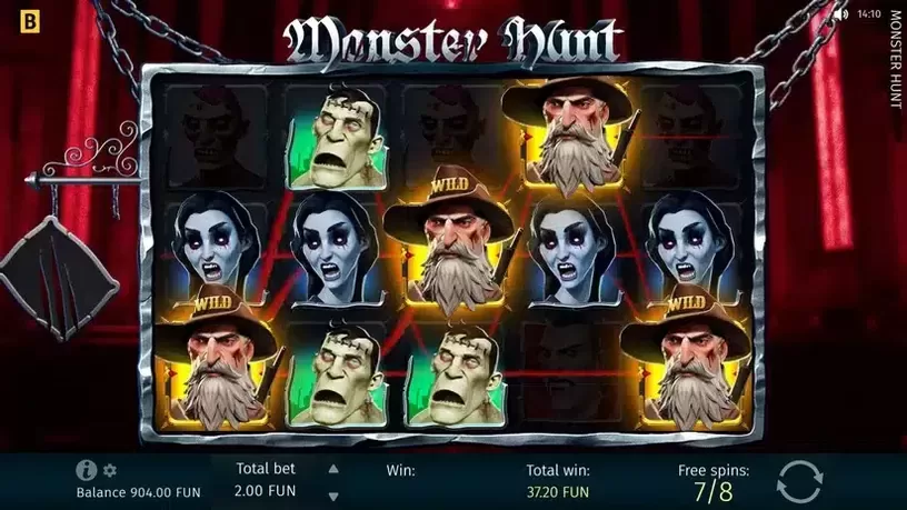 Monster Hunt slot screenshot 5