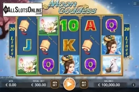 Reel Screen. Moon Goddess from KA Gaming