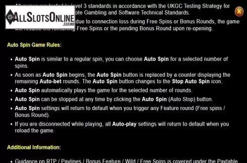 Game rules 4