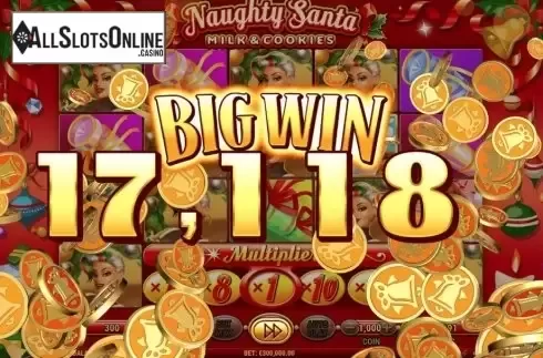 Big Win. Naughty Santa from Habanero