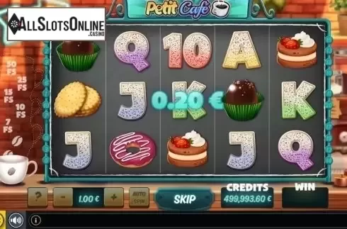 Win Screen. Petit Cafe from GAMING1