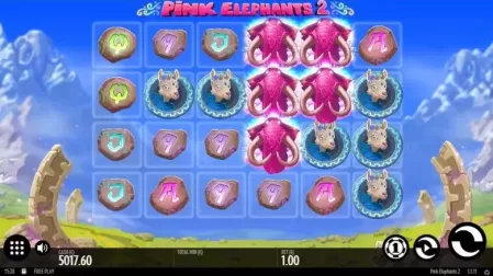 Pink Elephants 2 slot screenshot 1