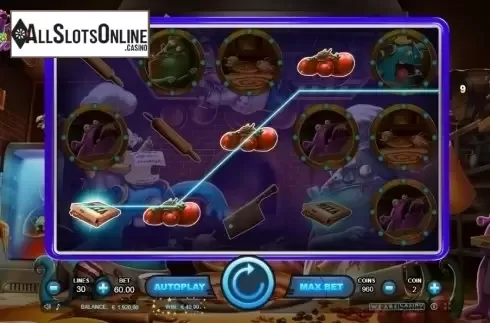Win Screen. Pizza Invaders from We Are Casino