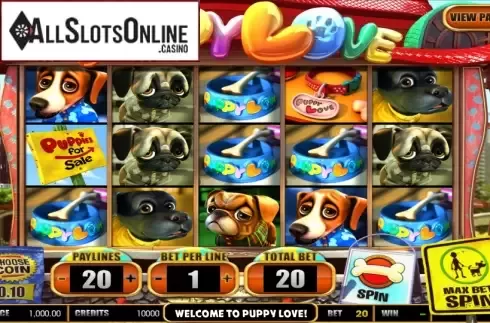 Reels. Puppy Love from Betsoft