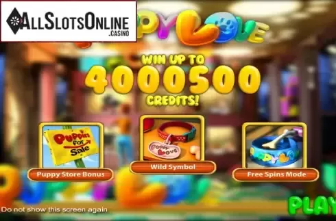 Game features. Puppy Love from Betsoft