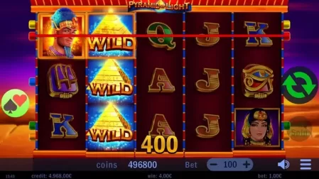 Pyramid of Light slot screenshot 3