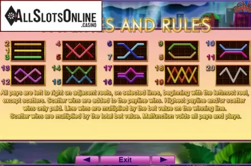 Screen7. Queen of Rio from EGT