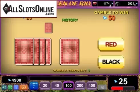 Screen9. Queen of Rio from EGT