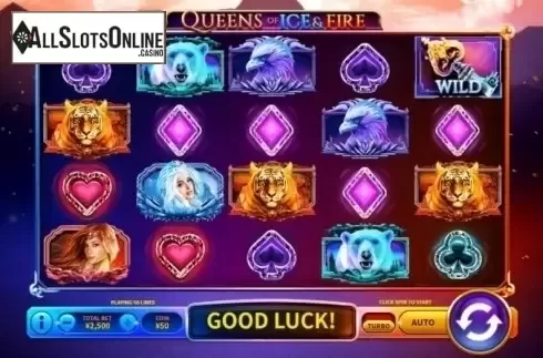 Game Workflow screen . Queens of Ice and Fire from Skywind Group