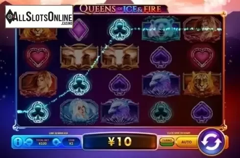 Win Screen 2. Queens of Ice and Fire from Skywind Group