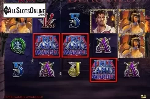 Win Screen. Ravishing Beauties from High 5 Games