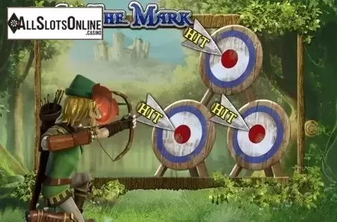 On the Mark bonus screen 2. Robin Hood and his Merry Wins from Revolver Gaming