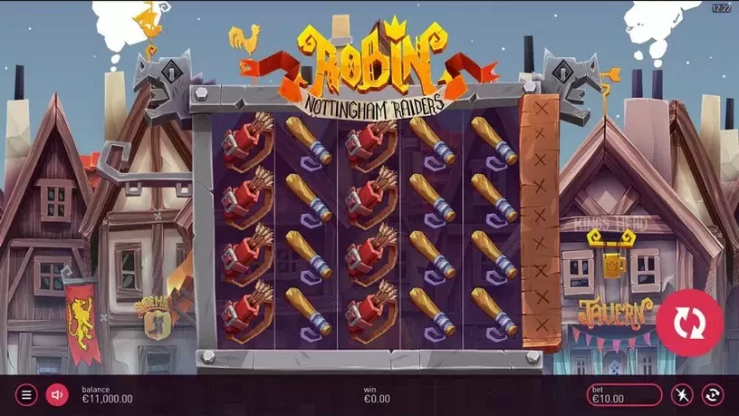 Robin – Nottingham Raiders slot screenshot 1