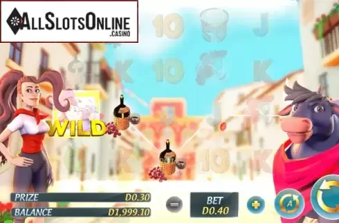 Win Screen 1. Saint Fermin from Triple Cherry
