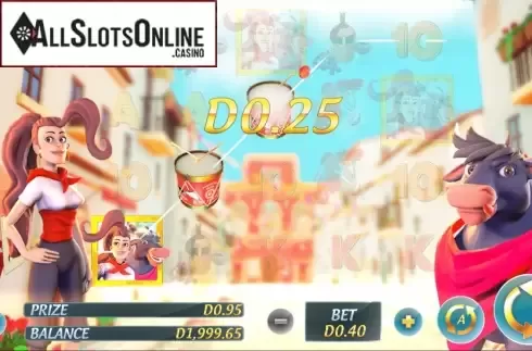 Win Screen 2. Saint Fermin from Triple Cherry
