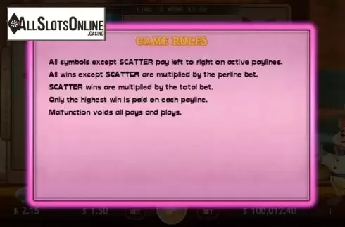 Game rules 1