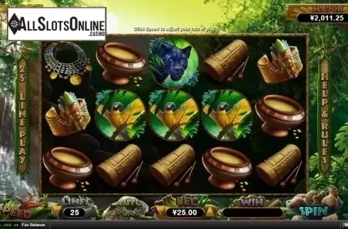 Reel Screen. Secret Symbol from RTG