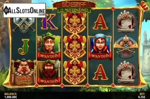 Reel Screen. Sheriff of Nottingham from iSoftBet