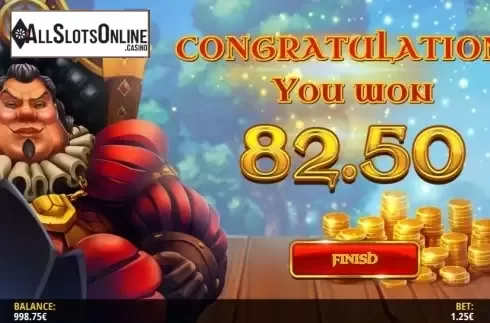 Total Win. Sheriff of Nottingham from iSoftBet