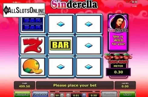 Reels. Sinderella from Greentube