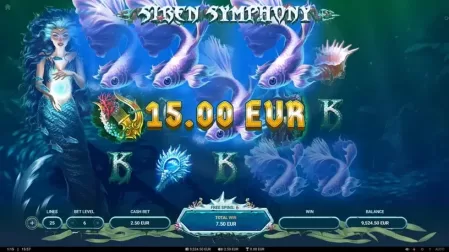 Siren Symphony slot screenshot 6