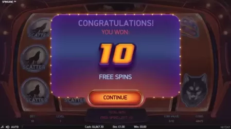 Spinsane slot screenshot 5