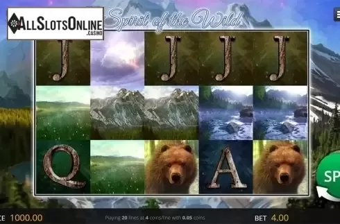Reels screen. Spirit of the Wild from Genii
