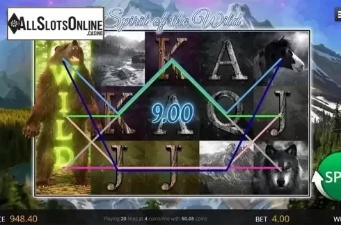 Win screen 2. Spirit of the Wild from Genii