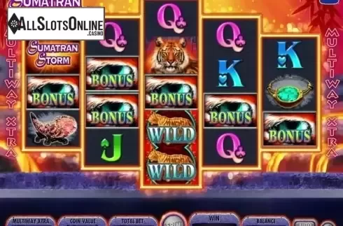 Screen 1. Sumatran Storm from IGT