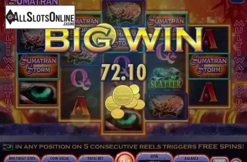 Screen 6. Sumatran Storm from IGT
