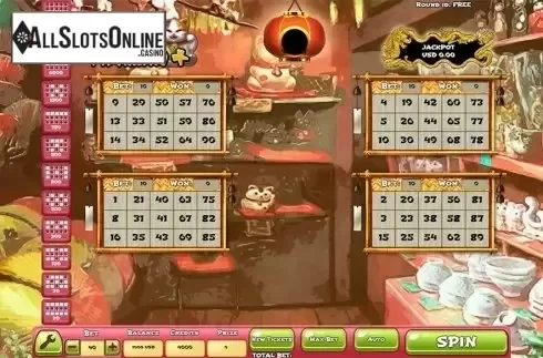 Reels screen. Super Pachinko Plus from Salsa Technology