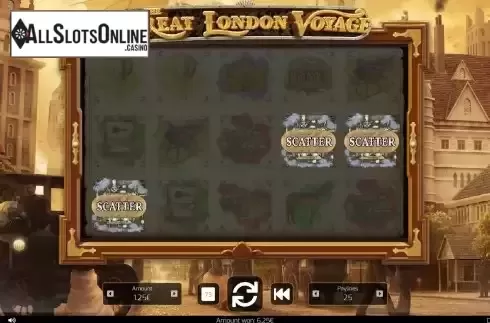 Free Spins Game screen