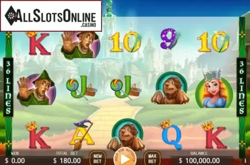 Reel Screen. The Wizard of Oz (KA Gaming) from KA Gaming