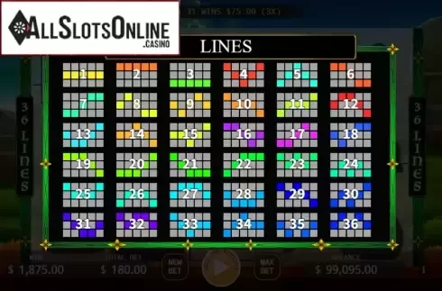 Paytable. The Wizard of Oz (KA Gaming) from KA Gaming