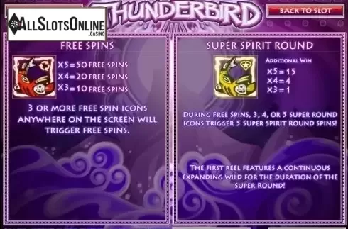 Screen4. Thunderbird (Rival) from Rival Gaming