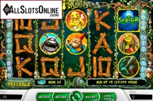 Screen3. Trolls from NetEnt