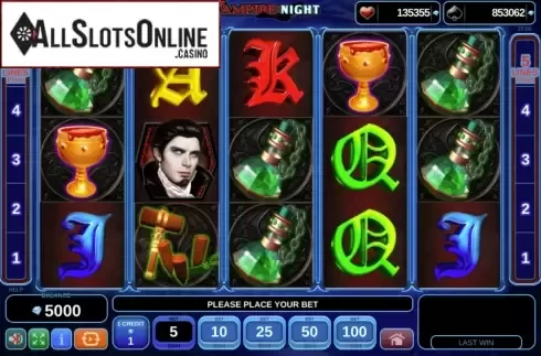 Reel Screen. Vampire Night from EGT