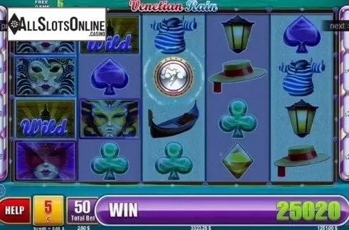 Win Screen 2. Venetian Rain from Belatra Games