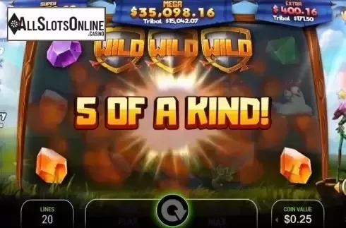 5 of a Kind. Victory Tribes from The Stars Group