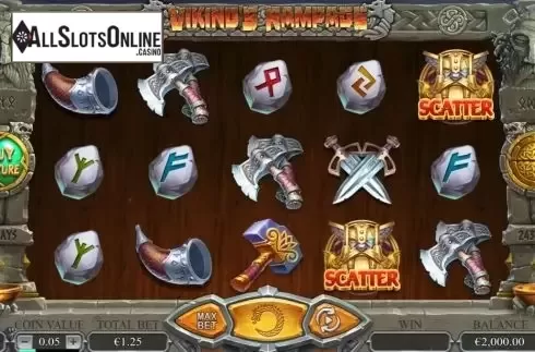 Reel Screen. Vikings Rampage from Dream Tech