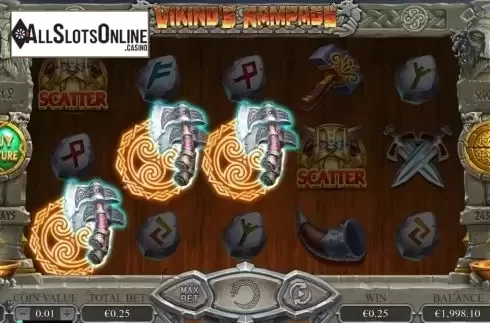 Win Screen 1. Vikings Rampage from Dream Tech