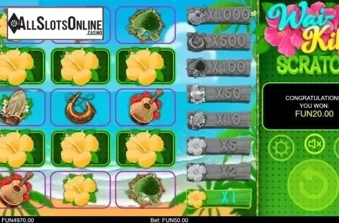 Game workflow . Wai-kiki Scratch from IronDog