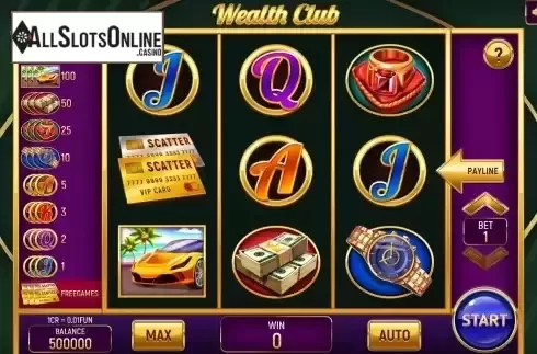 Game screen