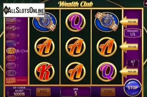 Free Games screen 2