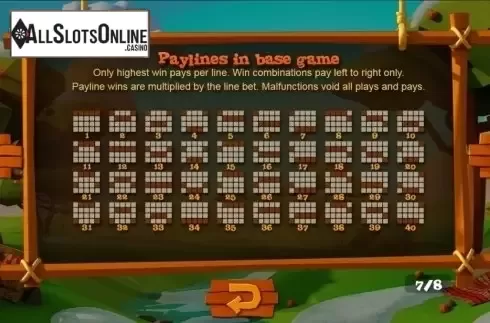 Payline in base game. Wild Cherry (Pariplay) from Pariplay