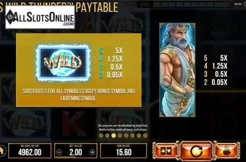 Wild screen