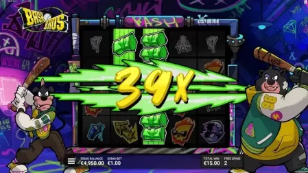 Bash Bros slot screenshot 5