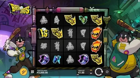 Bash Bros slot screenshot 1